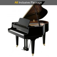 Kawai GL10SL Grand Piano Polished Ebony (Silver Fittings) All Inclusive Package